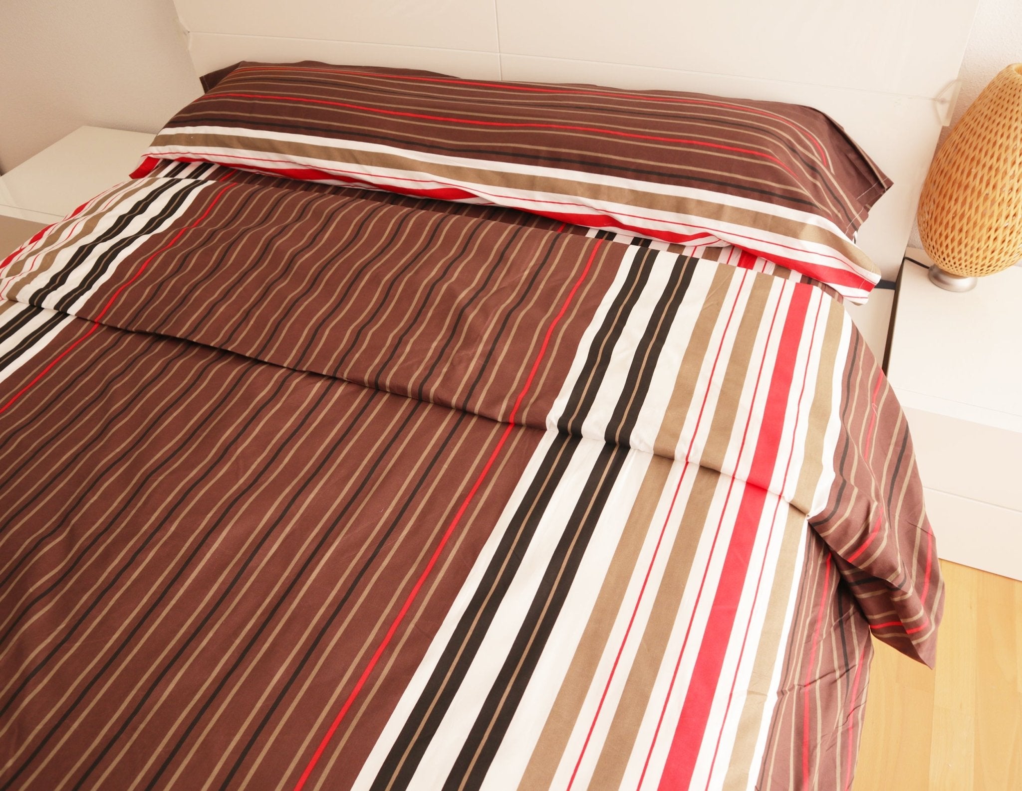 Imagen de Ropa de cama Juego de Funda Nórdica (Rayas) en color 90 de Meishida
